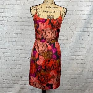 J. CREW Floral Silk Slip Dress 2